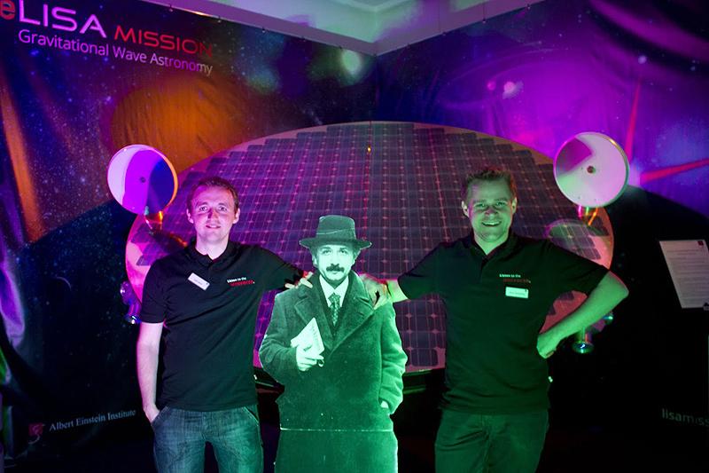 Scientists with Albert Einstein Scientists with Albert Einstein