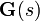 \mathbf{G}(s)