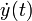\dot y(t)