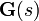 \textbf{G}(s)